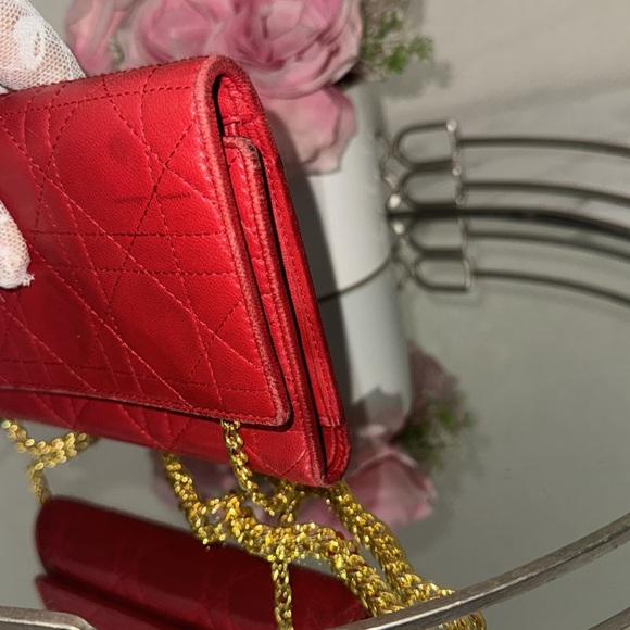 Authentic Christian Dior Trifold Quilted wallet - Picture 14 of 16